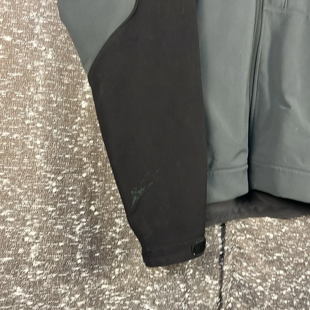 The North Face Men's Apex Bionic Black & Grey Zip‎ Up Jacket Sz Med